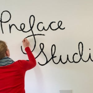 Painting the Preface wall