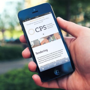 CPS website on mobile